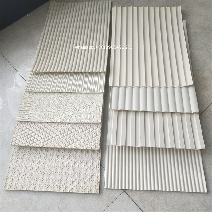 Battened wood  panel   flexible draws  panel FLEX board   roll  wallpaper/wall panels