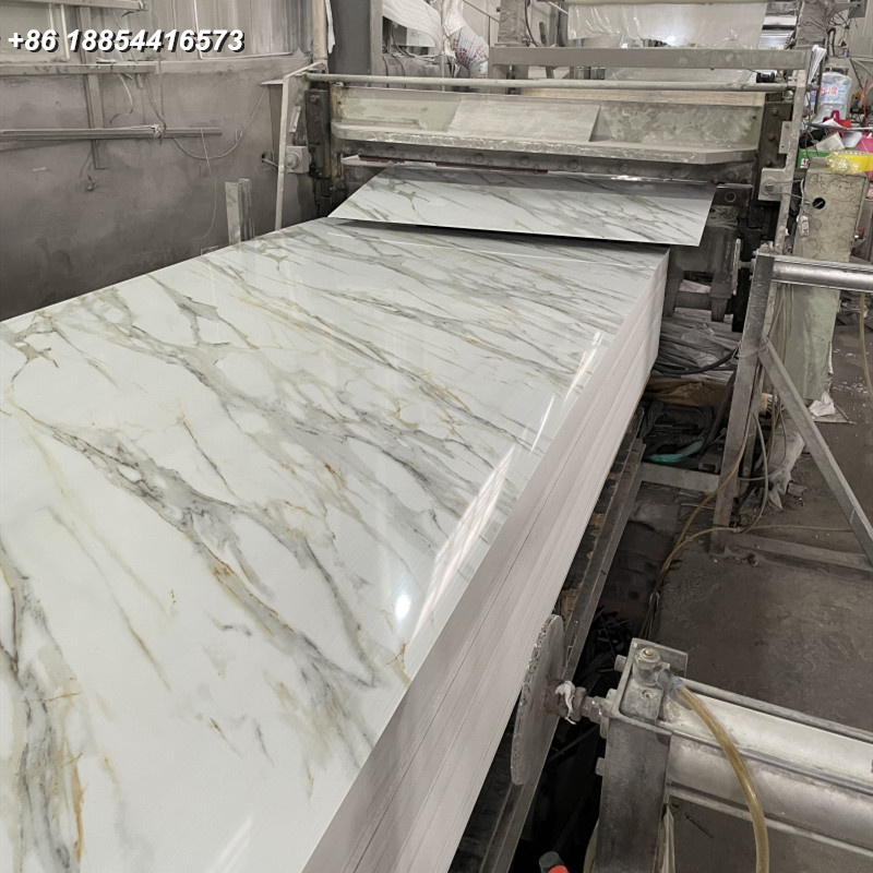 PVC Wall Panel  PVC Marble Sheet UV Panel Interior Wall PVC Paneling