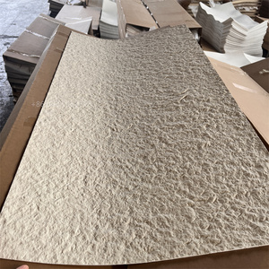 Natural Thin Flexible stone veneer Sheet Travertine For  Outdoor Waterproof flexible  tile Soft Stone Wall Panel