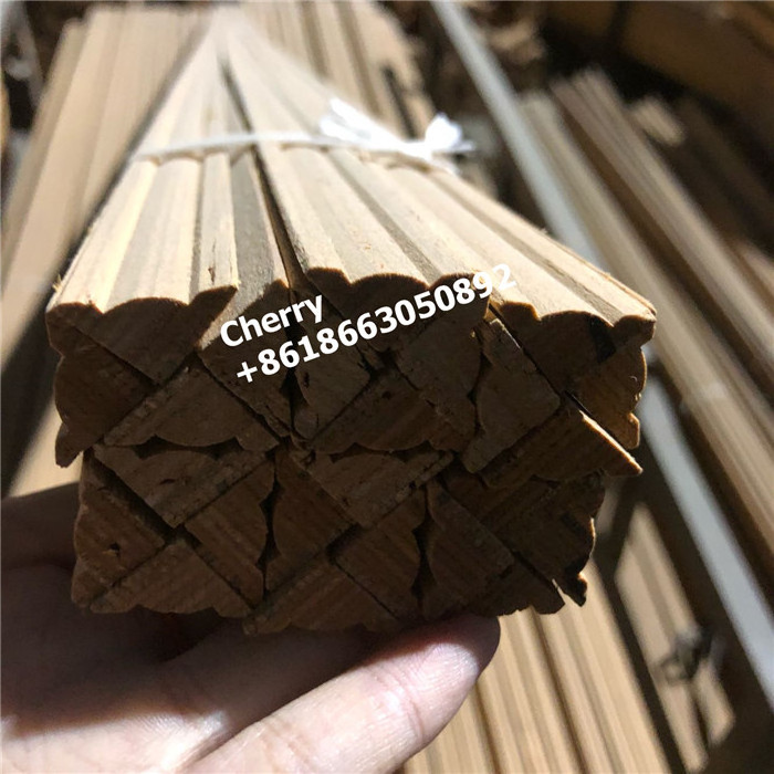 Recon wood moulding wood inlay strips