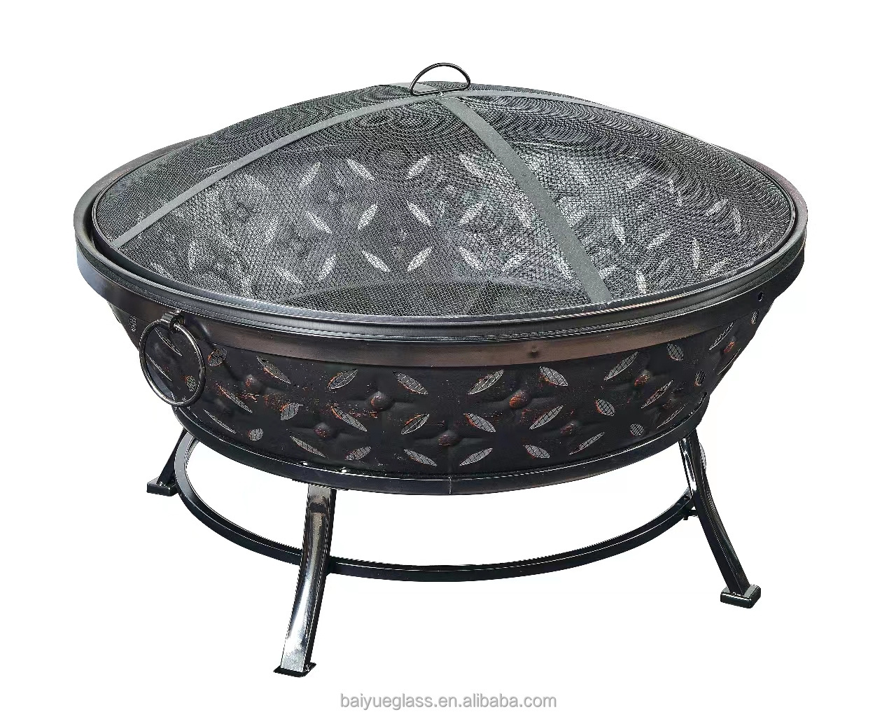 Fire Pit Outdoor Home Garden Backyard Firepit Bowl