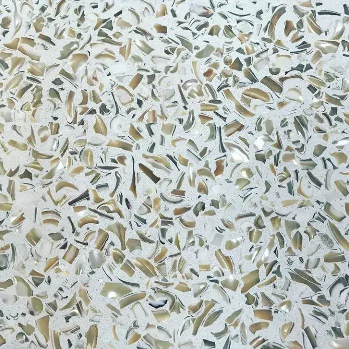 Classic Mother of Pearl - Terrazzo Aggregates Crushed mother of pearl sea shells