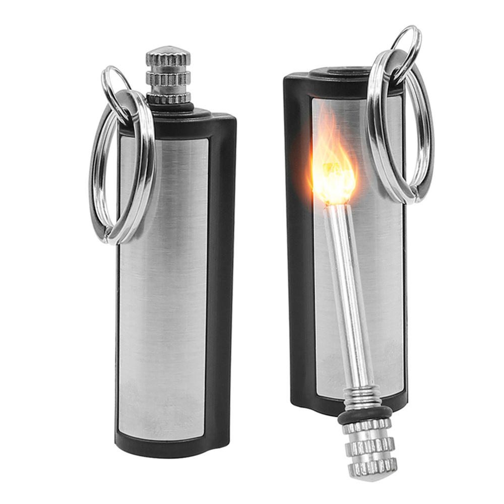 Baiyuheng Custom Hot Sale Oil Portable Survival Fire Starter Lighter