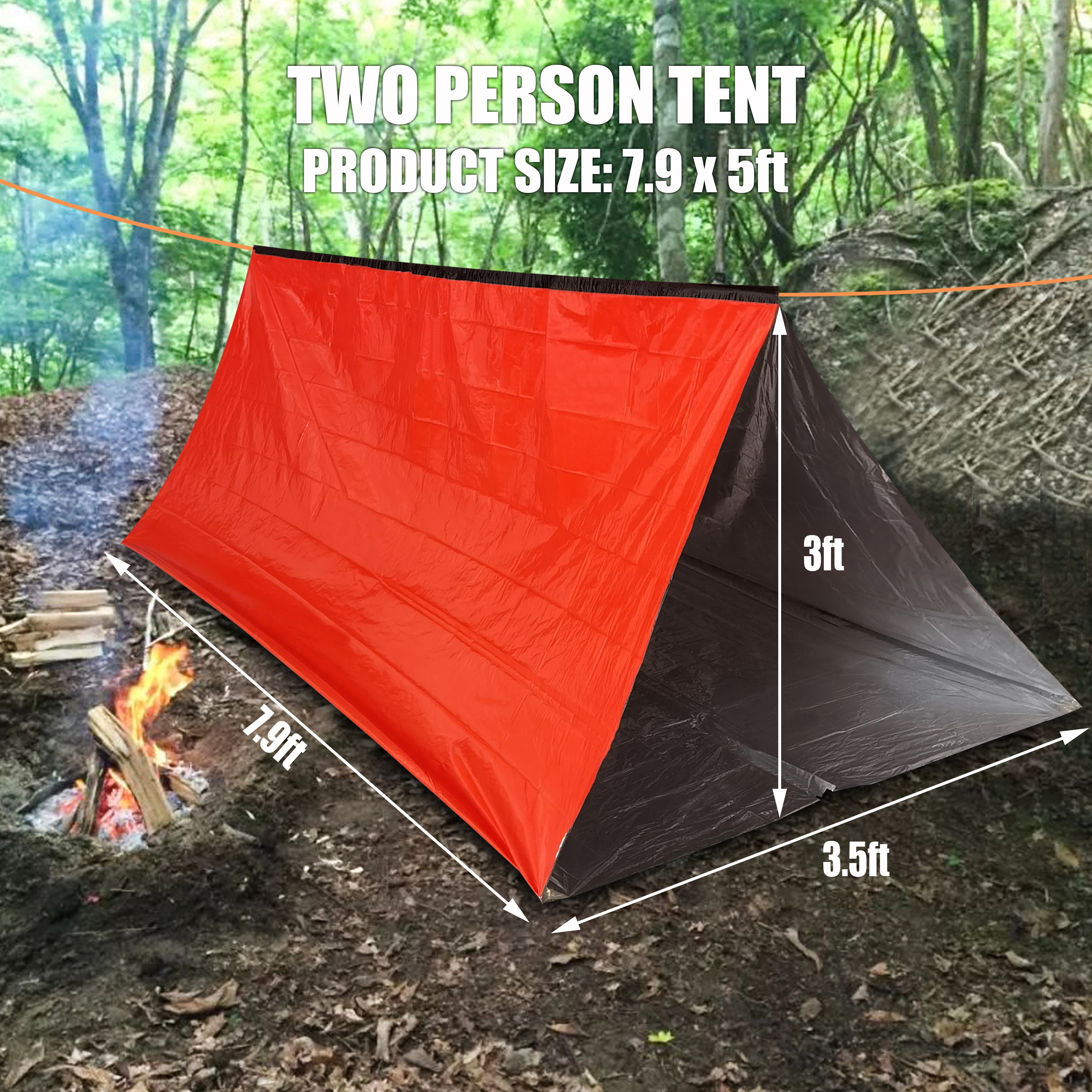 Baiyuheng High Quality Hot Sale Waterproof Green Emergency Life Tent