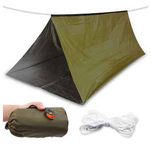 Baiyuheng High Quality Hot Sale Waterproof Green Emergency Tent Shelter