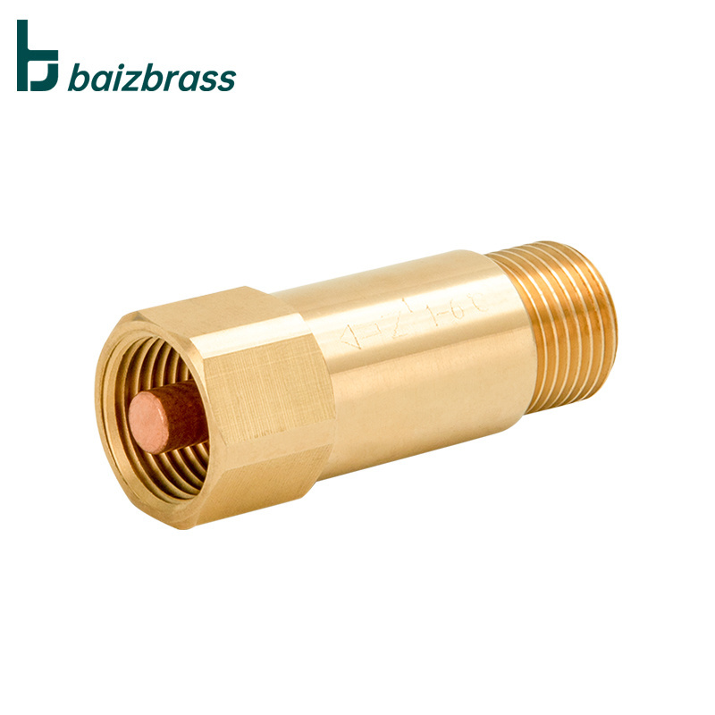 Water pipe protection valve 1 degree drain valve wear-resistant brass anti-freezing and anti-icing valve