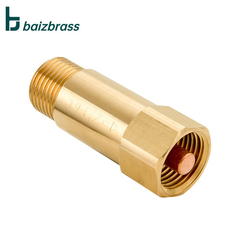 Water pipe protection valve 1 degree drain valve wear-resistant brass anti-freezing and anti-icing valve