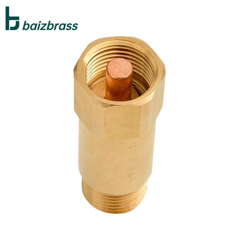 Water pipe protection valve 1 degree drain valve wear-resistant brass anti-freezing and anti-icing valve