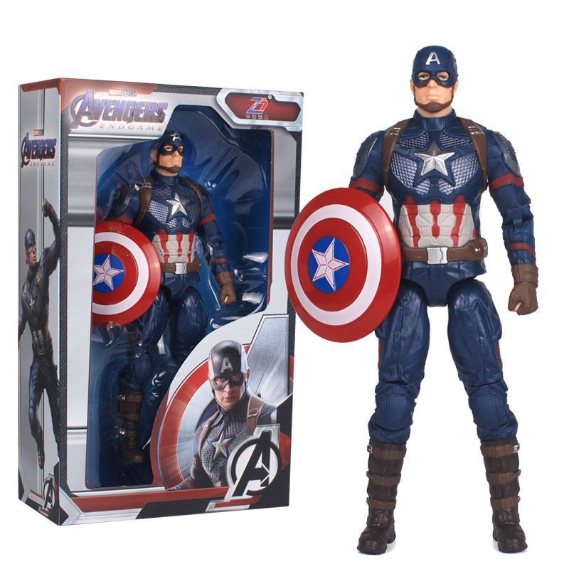 hot selling IronMan action figure children's toys spider-man captain america hulk exterminator figure