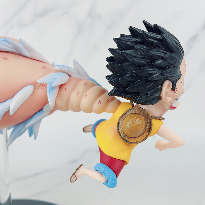 High Quality Morph Luffy Action Figure One Pieces Resin Anime Figure For Gift