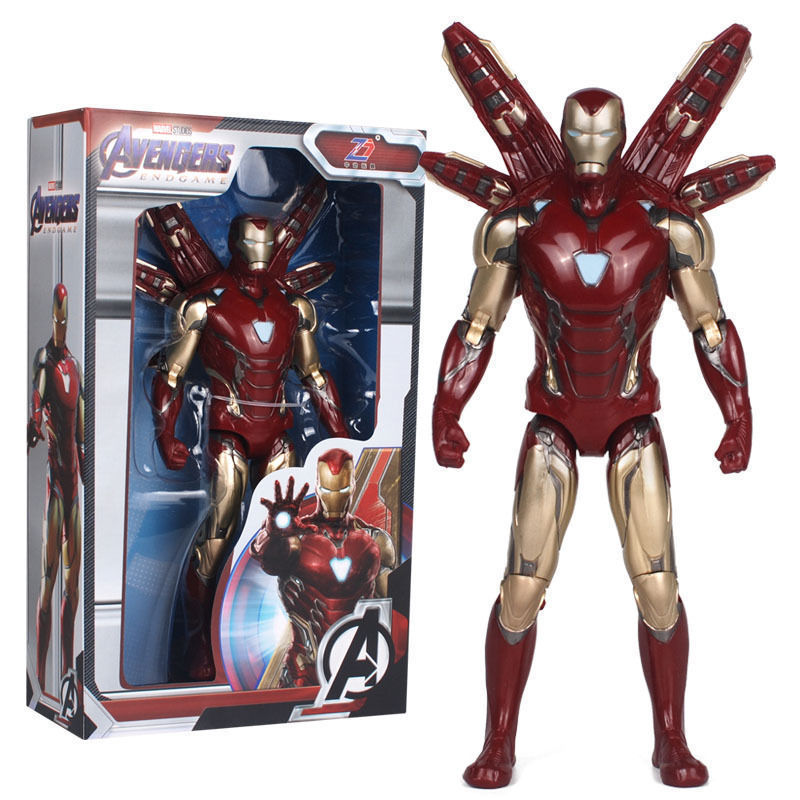 hot selling IronMan action figure children's toys spider-man captain america hulk exterminator figure