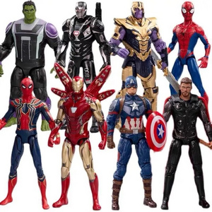 hot selling IronMan action figure children's toys spider-man captain america hulk exterminator figure