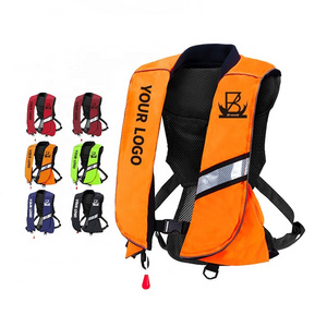 Cheapest Supplying swimming surfing Automatic Manual Inflatable Life Vest Jacket with CO2 Airbag