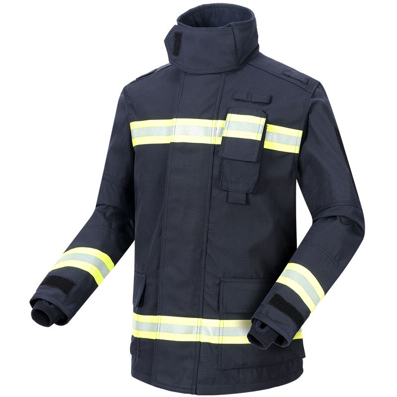 Hot Sale  Aramid Fighting Jacket Fire Fighting Suit for Fireman Flame Retardant Firefighting suit