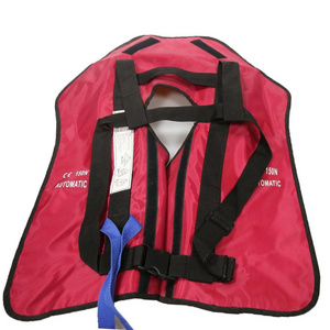 Water rescue equipment surfing fishing sea offshore work 150N automatic manual Inflatable Life Jacket Vest