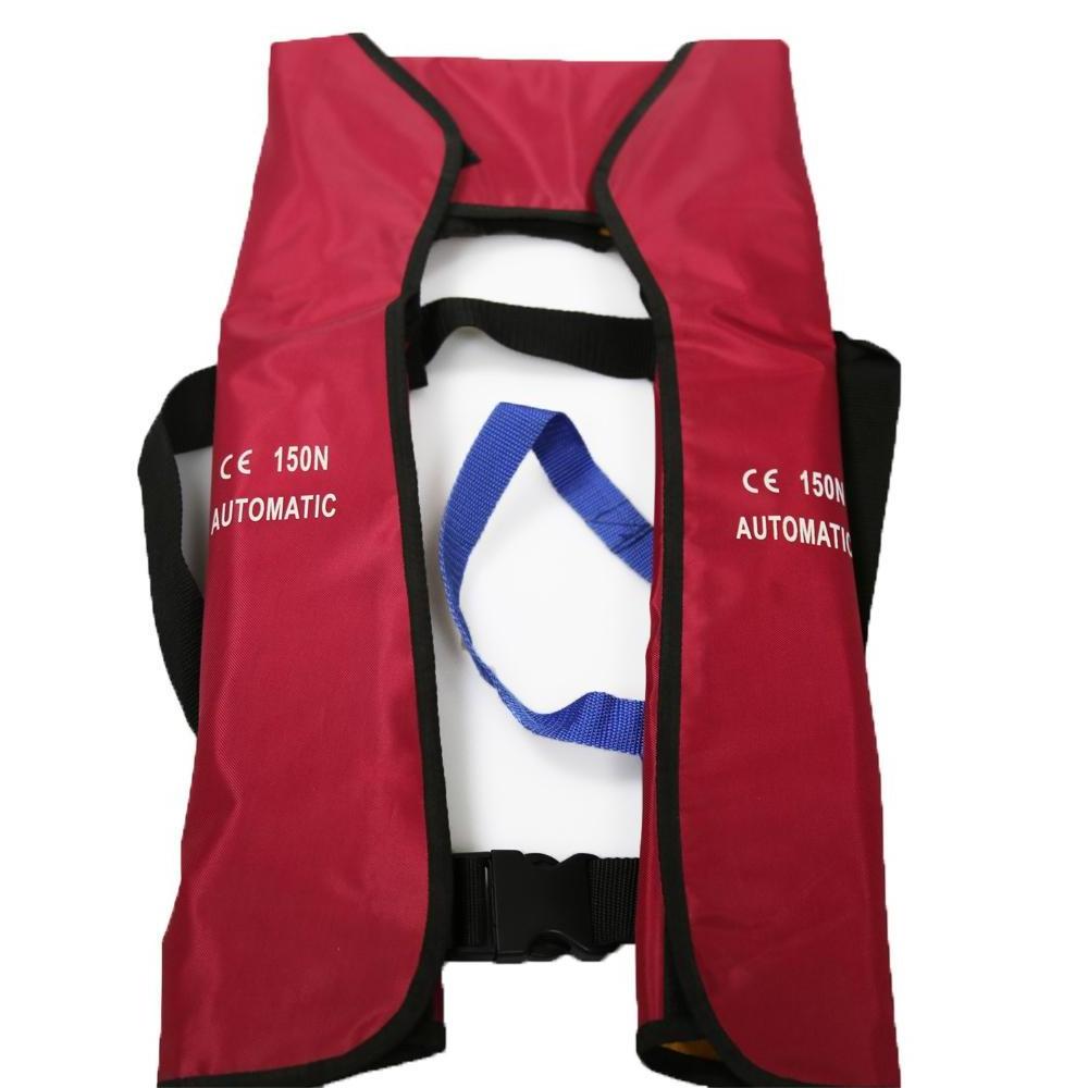 Water rescue equipment surfing fishing sea offshore work 150N automatic manual Inflatable Life Jacket Vest