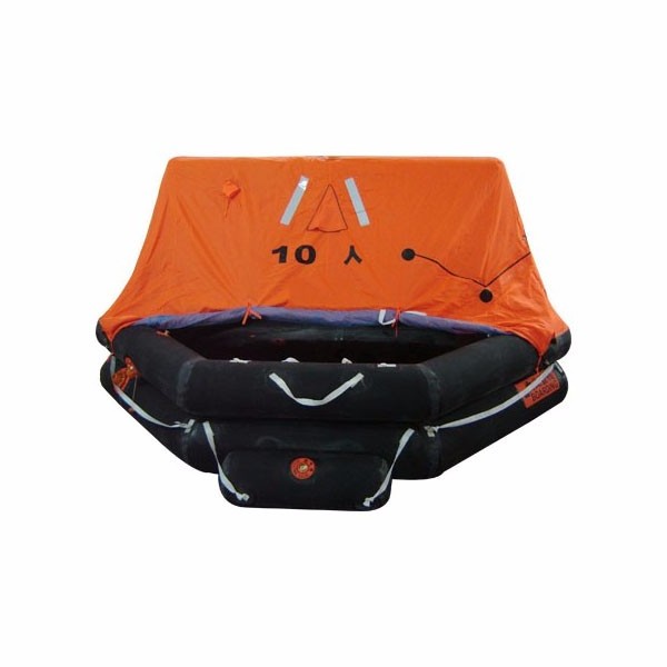 Manufacture SOLAS ISO  4 610 25 person boat lifesaving rescue Self-Inflatable marine offshore ocean Life Raft