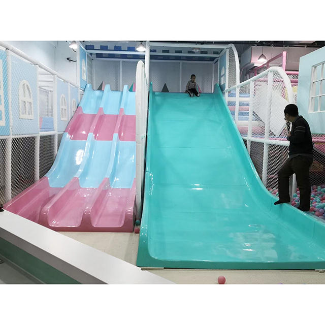 Summer Carnival Water World Trampoline Park Stimulates Interactive Activities With Families Fiberglass Slide On Sale