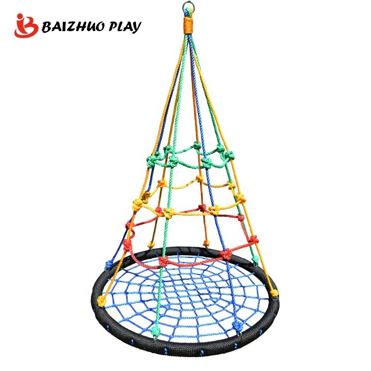 Indoor Educational Toy Children Physical Hanging Net Swing Rope Ladder Enhance Children Fitness Sensory System Sling Direct Sale