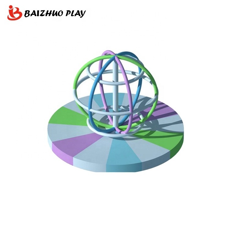 BAIZHUO New Design Kids Roundabout Play Set Children's Indoor Playground Electric Naughty Castle