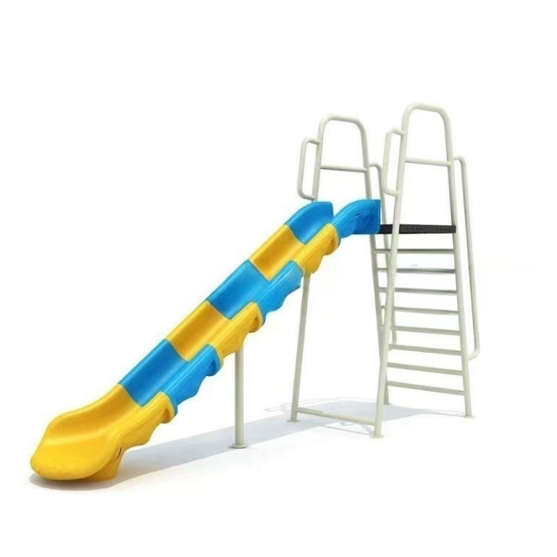 Outdoor Playground Children Paradise Kindergarten Park Equipped With Stairs Plastic Eco-Friendly Colorful Slide For Sale