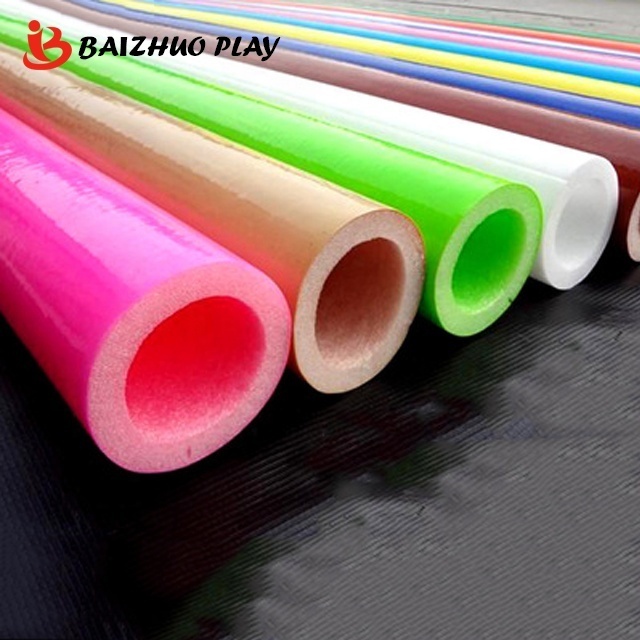 spare parts color pvc pipe foam pipe covers Trampoline fence Fire pipe  Indoor playground