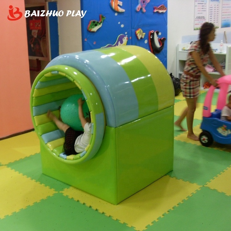 BAIZHUO New Design Kids Roundabout Play Set Children's Indoor Playground Electric Naughty Castle