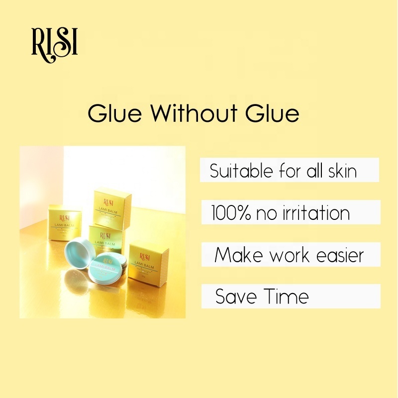 RISI Customized Lash Lift Glue Balm Strong Lash Lift Perm Adhesive Lami Glue Balm Lifting