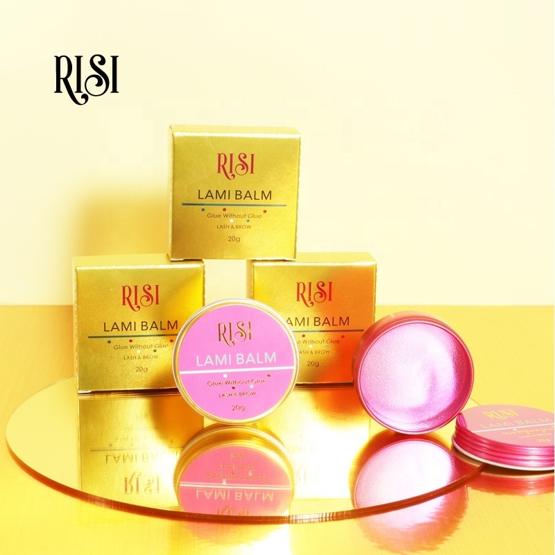 RISI Customized Lash Lift Glue Balm Strong Lash Lift Perm Adhesive Lami Glue Balm Lifting