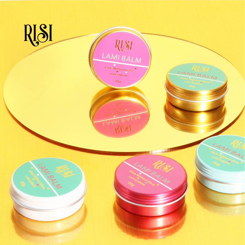 Risi Private Label Lash Lift Lami Glue Balm Strong Sticky Lash Perm Kit Glue Balm