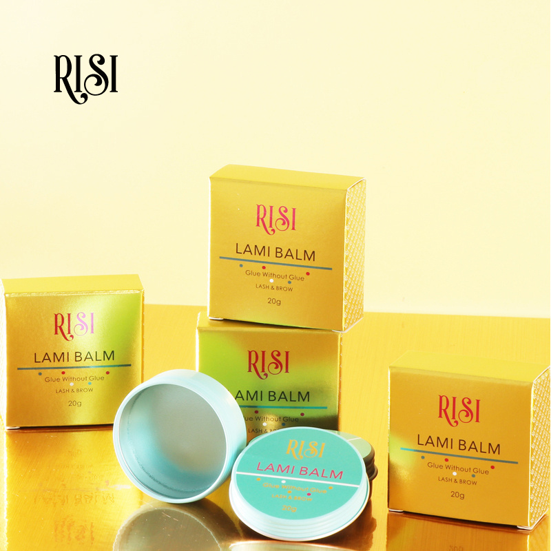 Risi Private Label Lash Lift Lami Glue Balm Strong Sticky Lash Perm Kit Glue Balm