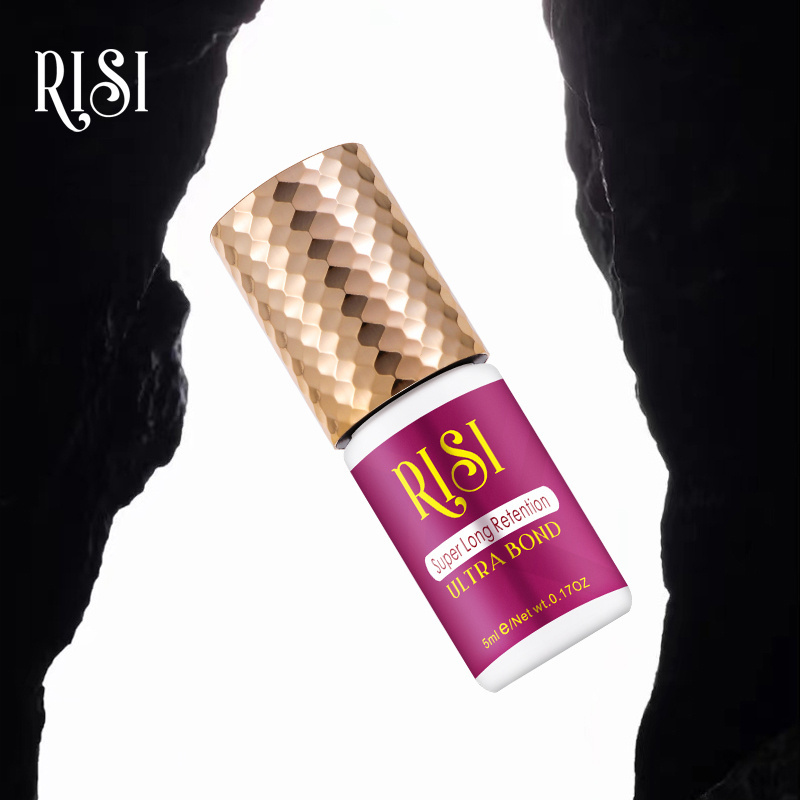 RISI Japan Made Reusable  Fast Dry Strong Hold 0.5 Second Lash Extensions Adhesive Glue  No Acrolyte