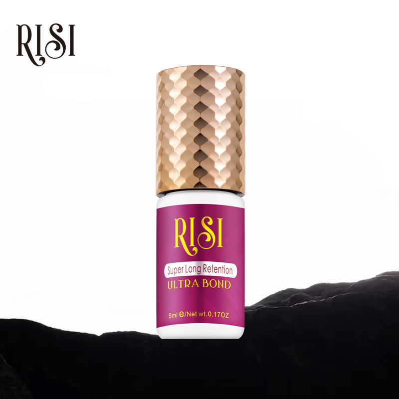 RISI Japan Made Reusable  Fast Dry Strong Hold 0.5 Second Lash Extensions Adhesive Glue  No Acrolyte