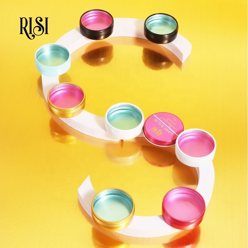 RISI Best Fast Fixation OEM  Eyelash Lift Glue Balm Non-irritating Strong Sticky Lami Glue Balm Private Label