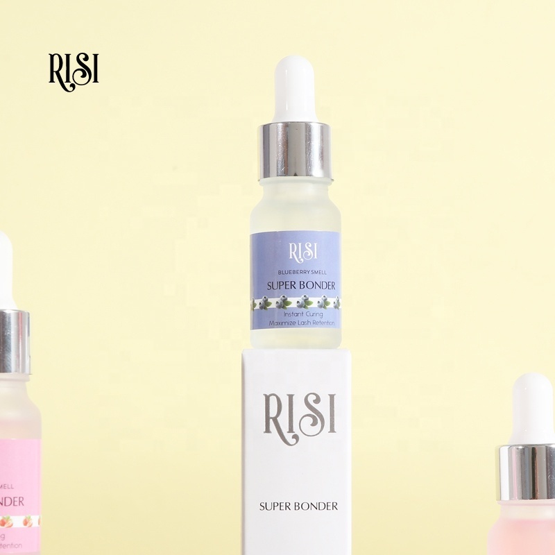 RISI Korean Improve Glue Bonding Medical Grade Super Bonder 15ml Eyelash Extension With Logo