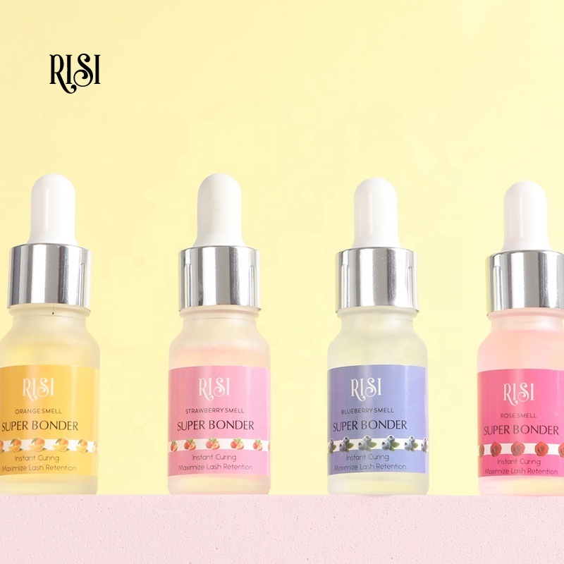 RISI Korean Improve Glue Bonding Medical Grade Super Bonder 15ml Eyelash Extension With Logo