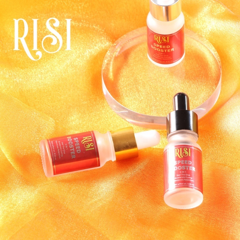 RISI 0.1s Curing Eyelash Extention Glue 10ML Offer Private Label Lash Super Bonder Eyelash Extensions Super Bonder Lash Bonders