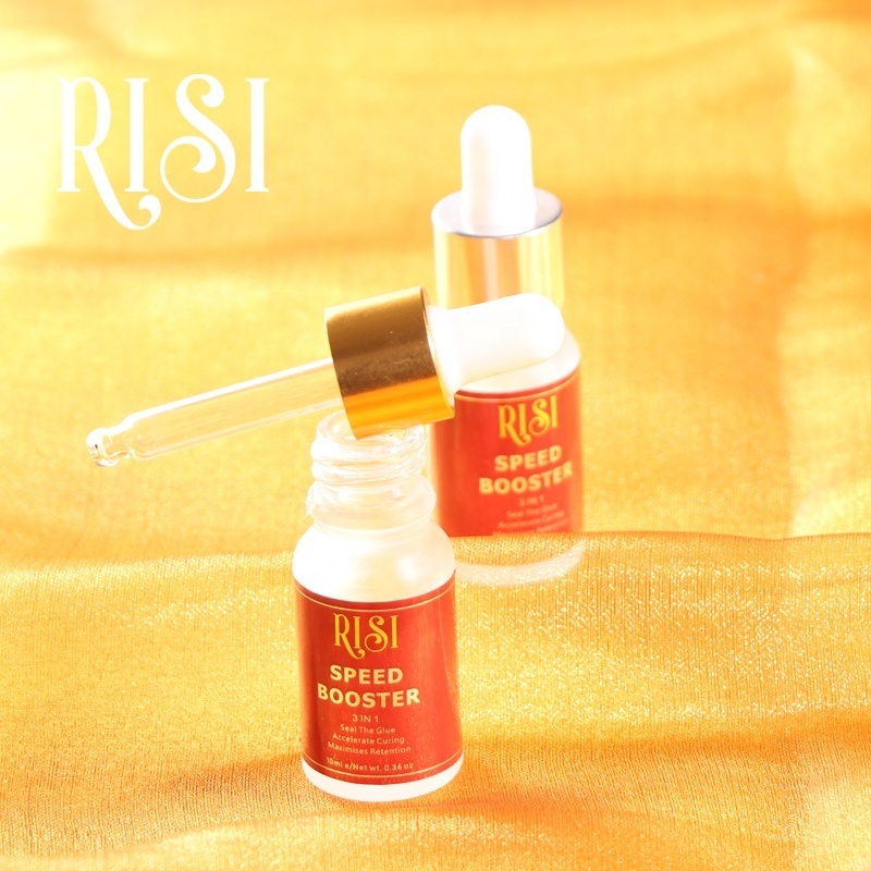 RISI 0.1s Curing Eyelash Extention Glue 10ML Offer Private Label Lash Super Bonder Eyelash Extensions Super Bonder Lash Bonders