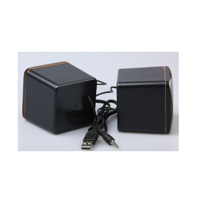 Portable D-02A USB mini desktop / laptop small speaker outdoor small audio gift speaker 2.0 mobile phone box small stereo