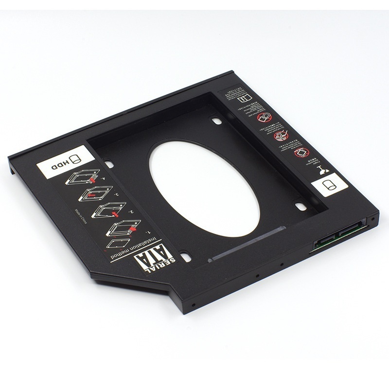 All-plastic optical drive hard disk bracket 9.5mm/12.7mm 2.5