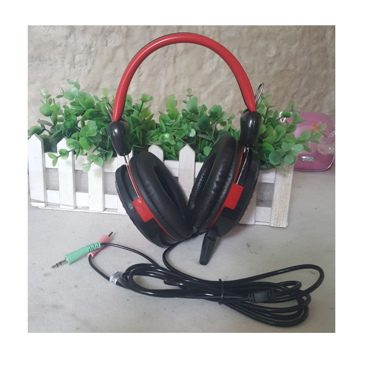 Factory direct Wired X6 gaming Headphones 3.5mm computer headphone with Mic PC PS4 headset