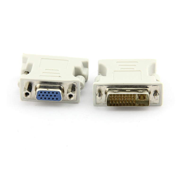 DVI-D TO VGA Adapter DVI 24+1/24+5 PIN Male to VGA 15 PIN Female adapter converter