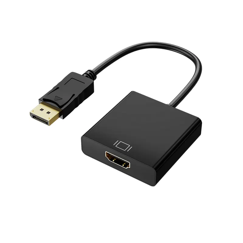 High Quality Display Port to HDTV  Cable Male to Female 1080P DP to HD Adapter for Macbook with Lower Price