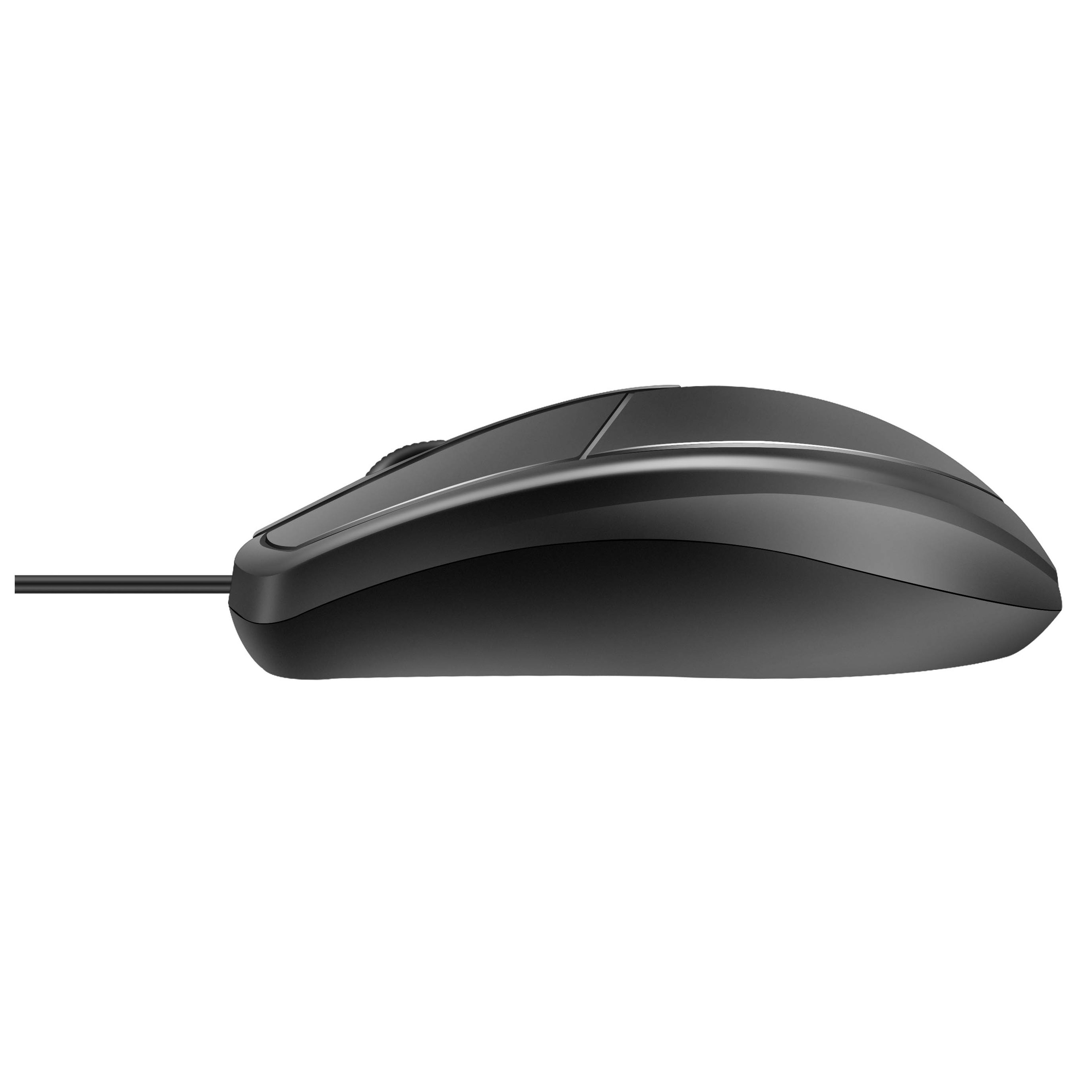 Wholesale DPI1200 ergonomic standard computer 3D USB wired optical mouse for office home gaming