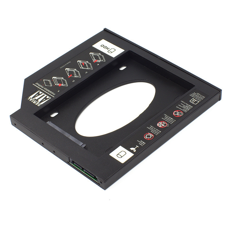 All-plastic optical drive hard disk bracket 9.5mm/12.7mm 2.5