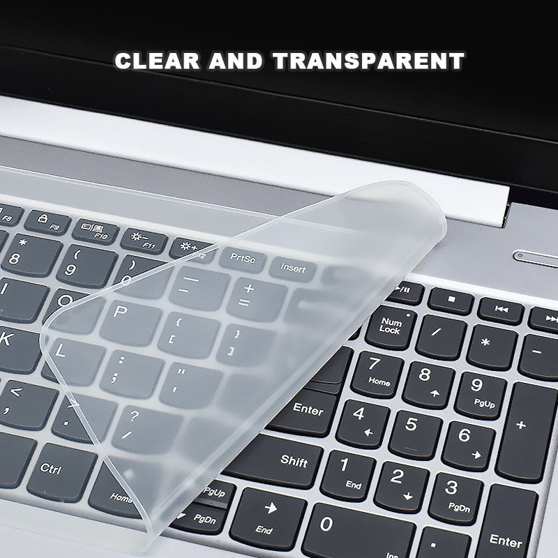 Transparent 12-14 inch Laptop Keyboard Cover Protector Silicone Gel Film Protective Keyboard Cover