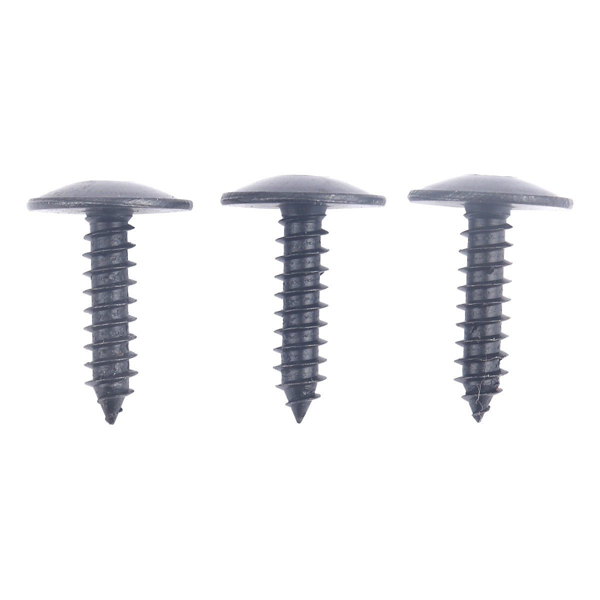 BAJUTU Black Oxidation Treated Metal Pan Head Screw Self Tapping Drilling Full Thread Screw Square Wrench Drive OE:N90775001