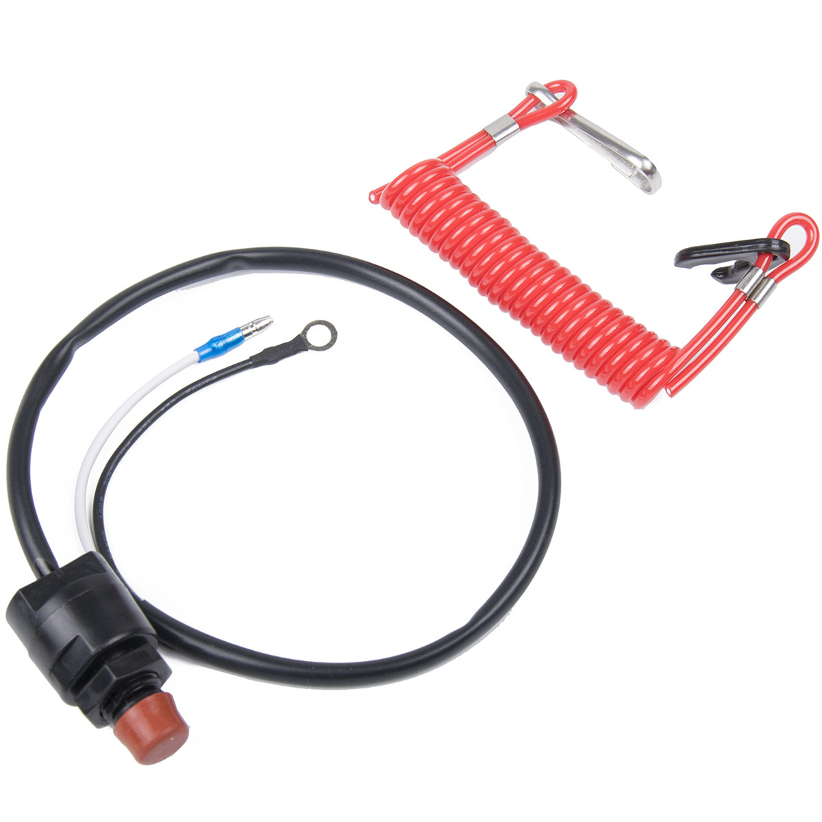 ATV Boat Outboard Engine Motor Safety Kill Stop Switch w/Tether Lanyard Cord-Wholesale Price at BAJUTU-Ebay,Wish Hot Seller