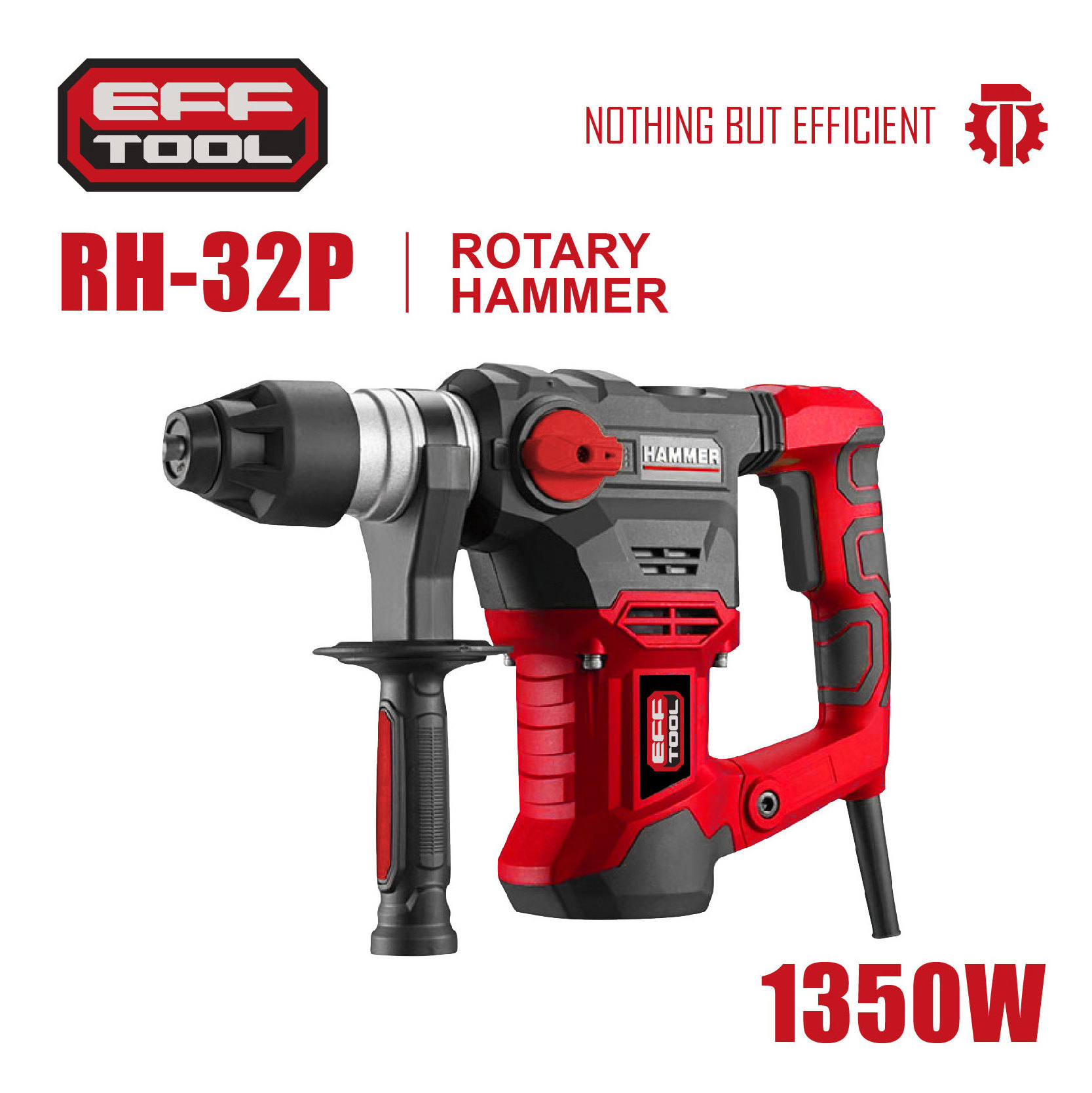 2024 New Season  Efftool China Products RH-32P Industrial Level Heavy Rotary Hammer for Wholesale