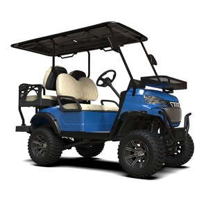 Hunting Cart 48V 72V 5KW G02H2A Double Swing Arms Independent Front Suspension Four Seats Back To Back Golf Cart